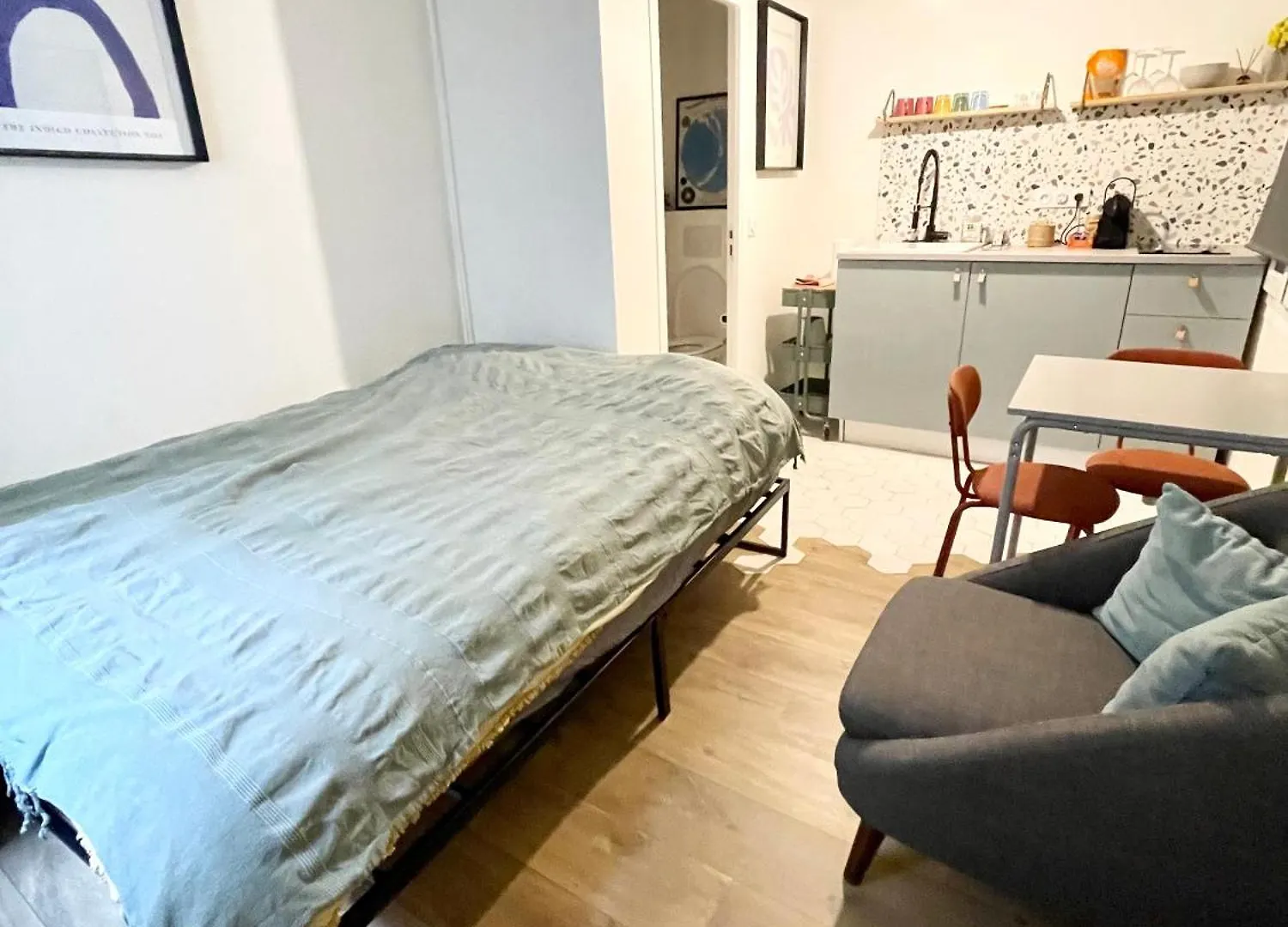 Studio Retro Marais- Paris Center